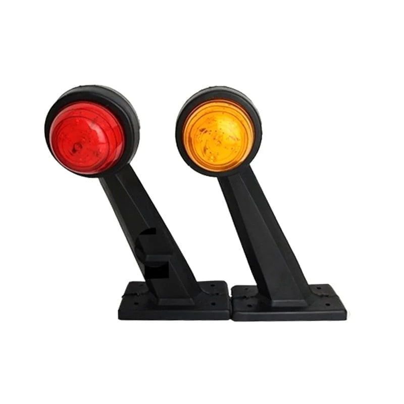 Ζευγάρι Φώτα Όγκου LED Πορτοκαλί-Κόκκινο - LED Volume Lights Orange - Red OEM