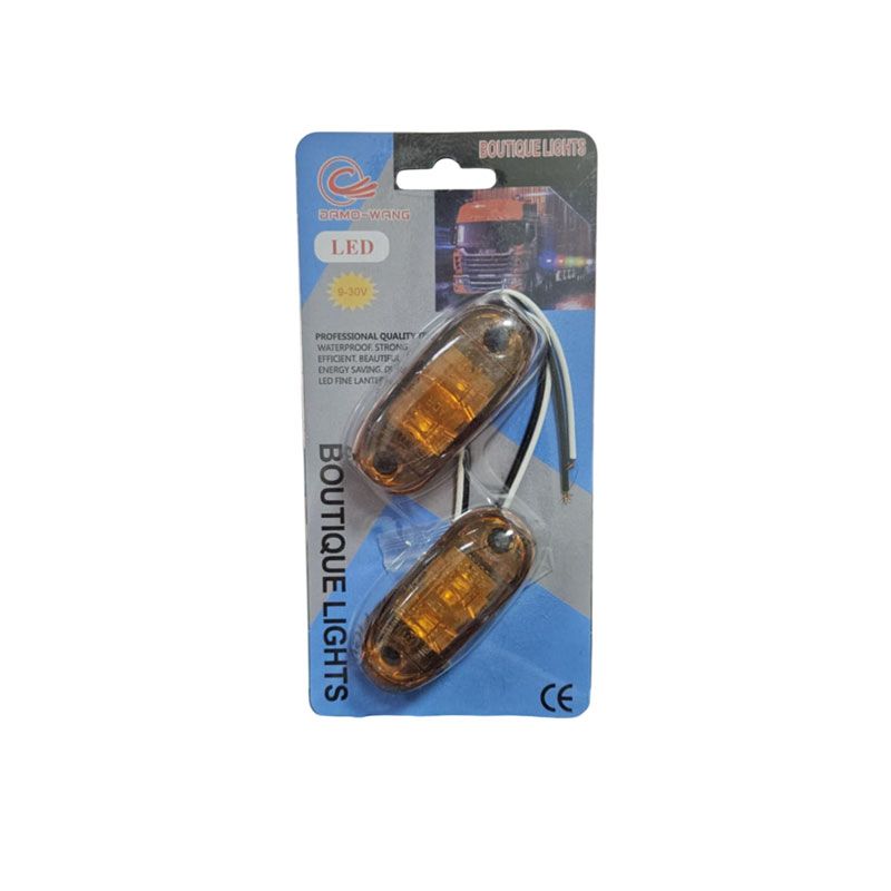 Φώτα όγκου 2τμχ 9-30V - Boutique lights truck lamp - Πορτοκαλί OEM