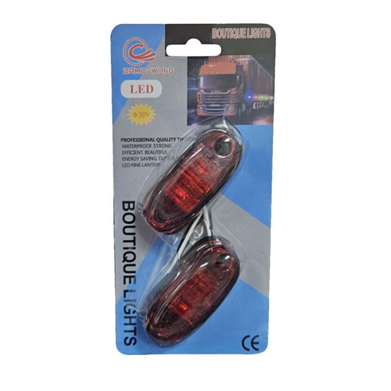 Φώτα όγκου 2τμχ 9-30V - Boutique lights truck lamp - Κόκκινο OEM