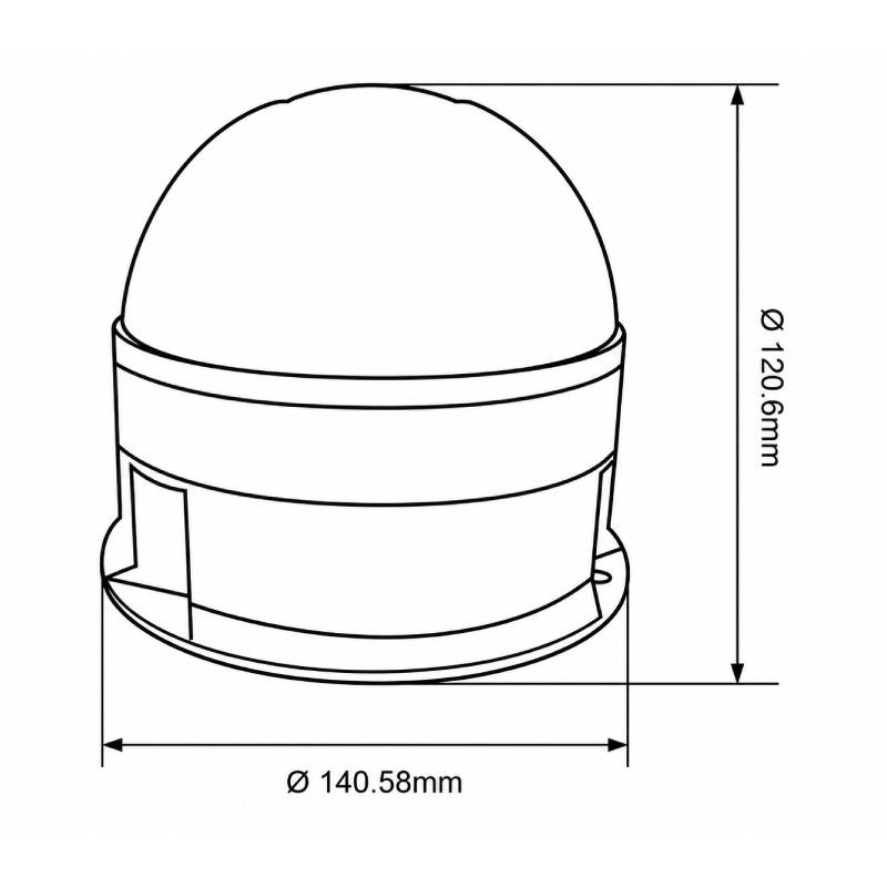 Προειδοποιητικός Φάρος LED Πορτοκαλί  – Amber LED Warning Beacon - Κίτρινο - Κόκκινο