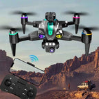 Andowl Drone 4K Ultra HD Με Κάμερα, RGB Φωτισμό Και Χειριστήριο Μαύρο SKY-769 - Drone HD Camera 4K ANDOWL