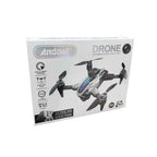 Andowl Drone 4K Ultra HD Με Κάμερα, RGB Φωτισμό Και Χειριστήριο Μαύρο SKY-769 - Drone HD Camera 4K ANDOWL
