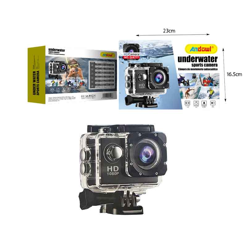 Andowl Action Camera Full HD (1080p) με Οθόνη 2" Q-K777 ANDOWL