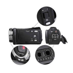 Andowl Ψηφιακή βιντεοκάμερα 1080P HD 20MP TFT LCD 16X 4KDV Q-DV16X - Μπλε - Ροζ ANDOWL
