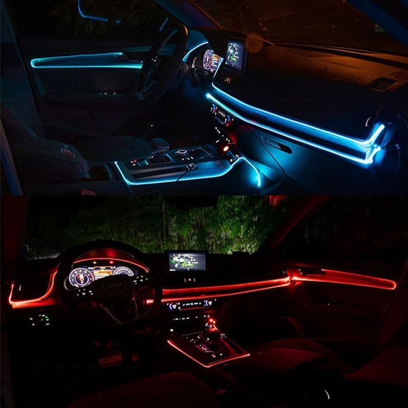 Andowl Διακοσμητικός Φωτισμός Αυτοκινήτου LED Q-LED2801 - Car Decorative Lighting with Color Control OEM