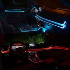 Andowl Διακοσμητικός Φωτισμός Αυτοκινήτου LED Q-LED2801 - Car Decorative Lighting with Color Control OEM
