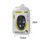 Andowl Ασύρματο Ποντίκι 2.4GHz QM67 - Wireless Mouse - Λευκό ANDOWL