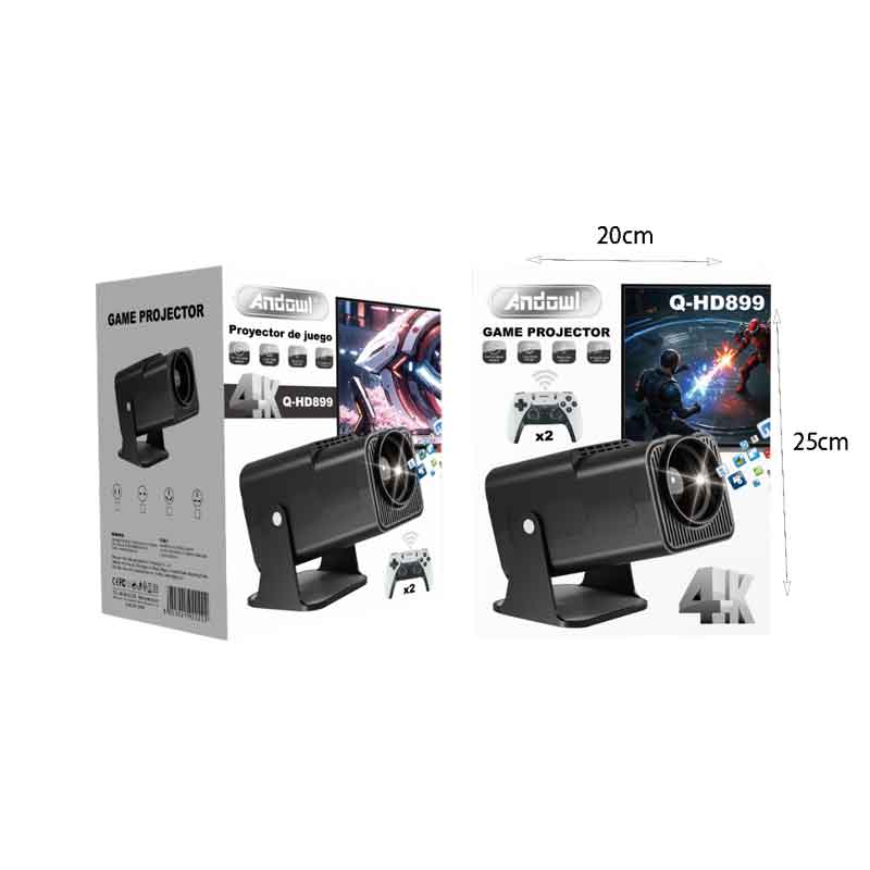 Andowl Προβολέας Παιχνιδιών 4K Q-HD899 – Game Projector 4K ANDOWL