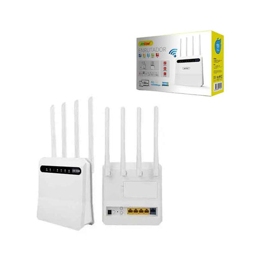 Andowl Q-A10 Ασύρματο 4G Mobile Router Wi‑Fi 5 με 4 Θύρες Ethernet ANDOWL