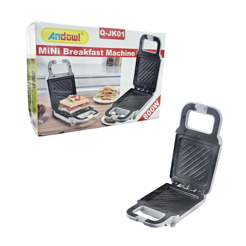Andowl Μίνι Τοστιέρα 800 W Q‑JK01 - MiNi Breakfast Machine ANDOWL