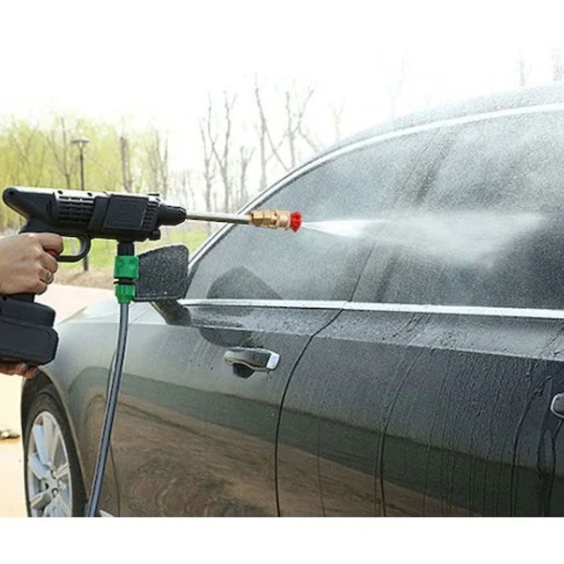 Andowl Φορητό Ηλεκτρικό Πιστόλι Πλυσίματος Q-WG2 - Car Wash High-Pressure Water Gun ANDOWL