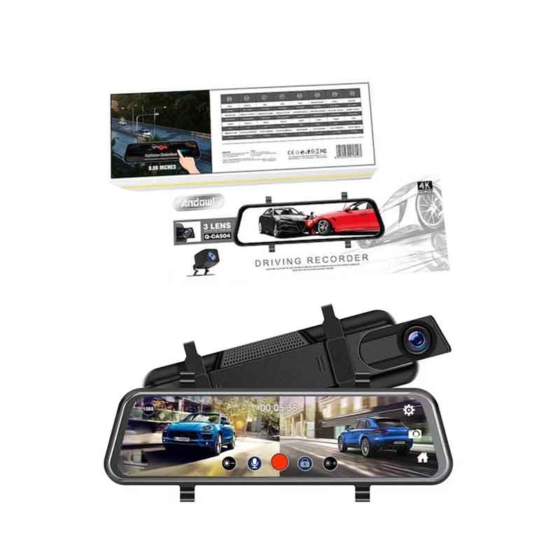 Andowl Κάμερα DVR αυτοκινήτου με οθόνη 9.66″ Q-CA504 - Driving Recorder ANDOWL