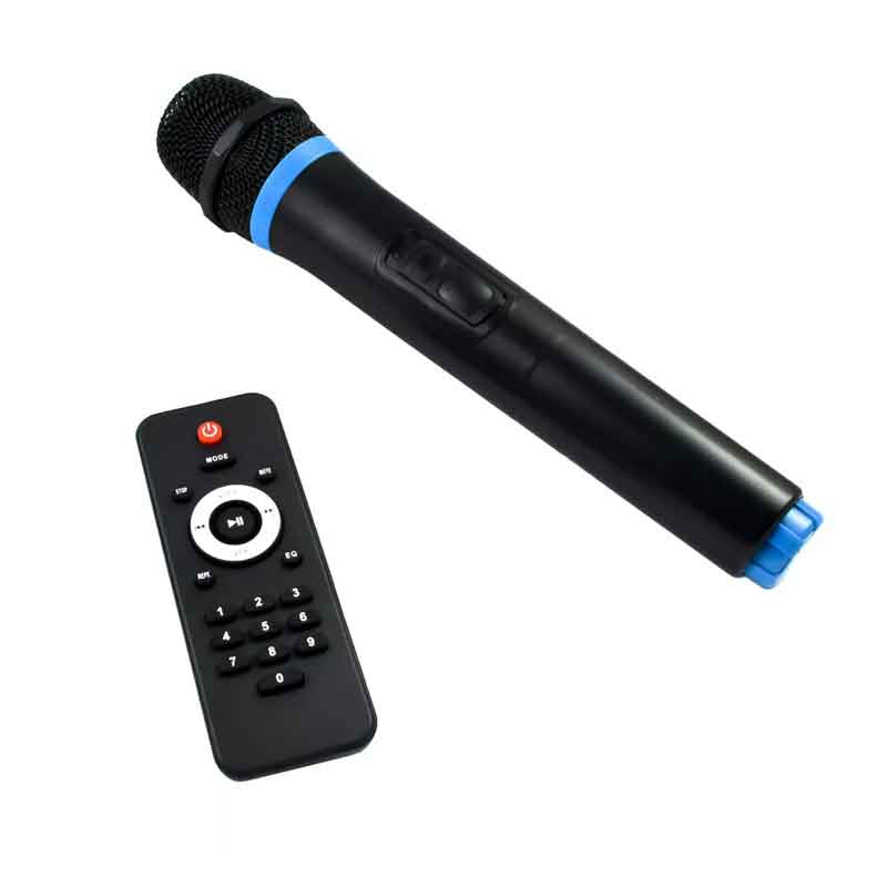 Andowl Ηχείο Subwoofer FM με Μικρόφωνο, Τηλεχειρισμό & Διακοσμητικό Φωτισμό LED RGB Q-YX9000 - Subwoofer ANDOWL