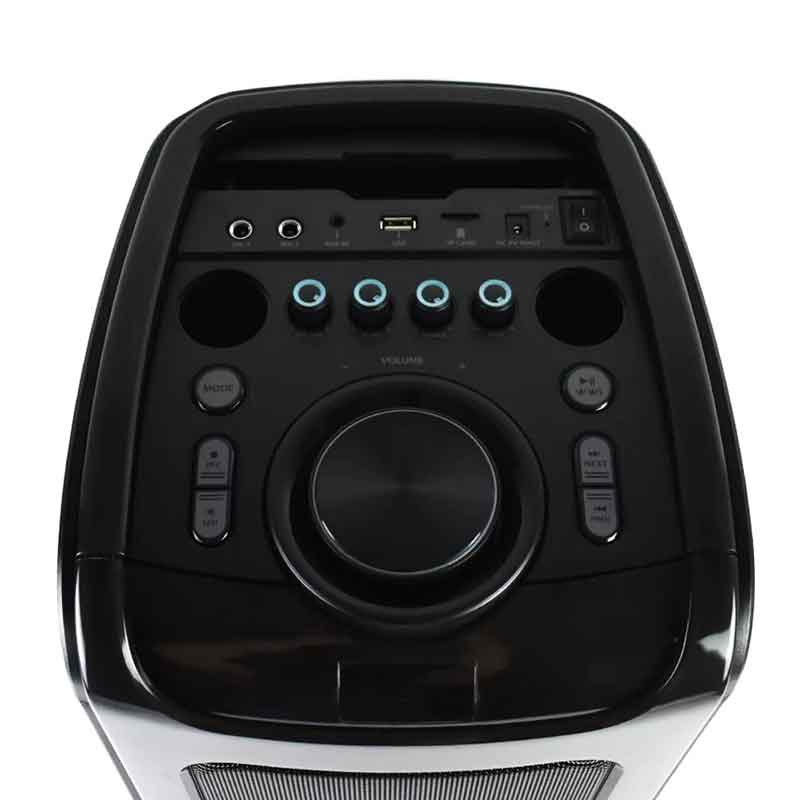 Andowl Ηχείο Subwoofer FM με Μικρόφωνο, Τηλεχειρισμό & Διακοσμητικό Φωτισμό LED RGB Q-YX9000 - Subwoofer ANDOWL