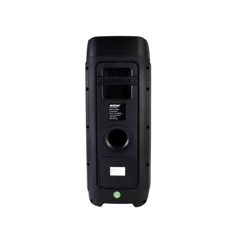 Andowl Ηχείο Subwoofer FM με Μικρόφωνο, Τηλεχειρισμό & Διακοσμητικό Φωτισμό LED RGB Q-YX9000 - Subwoofer ANDOWL