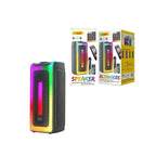 Andowl Ηχείο Subwoofer FM με Μικρόφωνο, Τηλεχειρισμό & Διακοσμητικό Φωτισμό LED RGB Q-YX9000 - Subwoofer ANDOWL