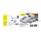 Andowl Ενισχυτής Σήματος HDMI HDTV 60M Q-HD1500 - KVM Extender With Audio ANDOWL