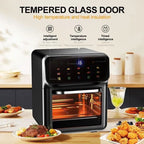 Andowl Φριτέζα Αέρος 1800W 220V 12L με Οθόνη Αφής Q-G33 - Air Fryer OEM
