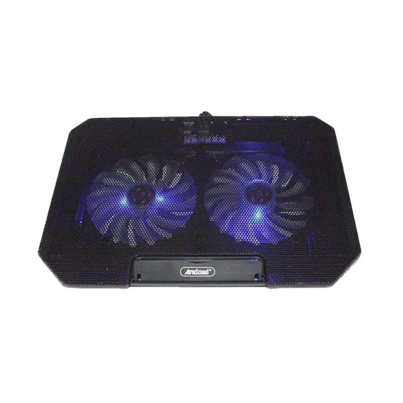 Andowl Βάση Ψύξης Laptop με Διπλούς Ανεμιστήρες LED Q-SR03 - Notebook Radiator ANDOWL