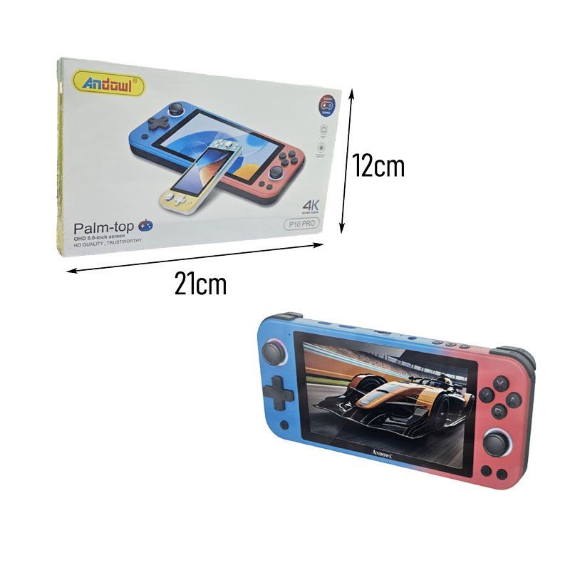 Andowl Φορητή Κονσόλα Παιχνιδιών P10 Pro - Handheld Game Console ANDOWL