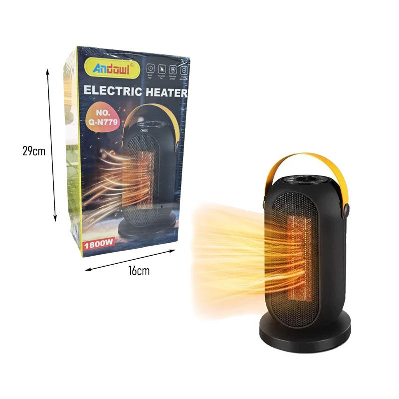 Andowl Αερόθερμο 1800W 220V Q-N779 - Electric Heater ANDOWL