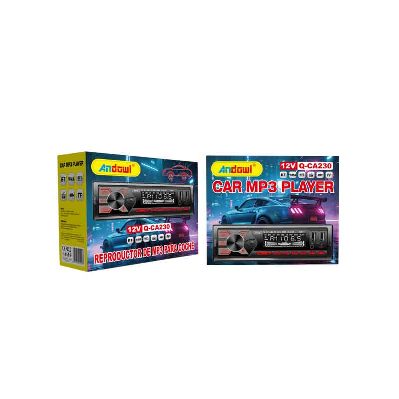 Andowl Ράδιο Αυτοκινήτου MP3 Player 12V 4x50W Q-CA230- Car MP3 Player 12V 4x50W ANDOWL
