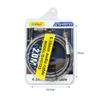 Andowl Καλώδιο Ήχου 6.35mm σε 6.35mm 2.0M Q-HD723 - Audio Cable OEM