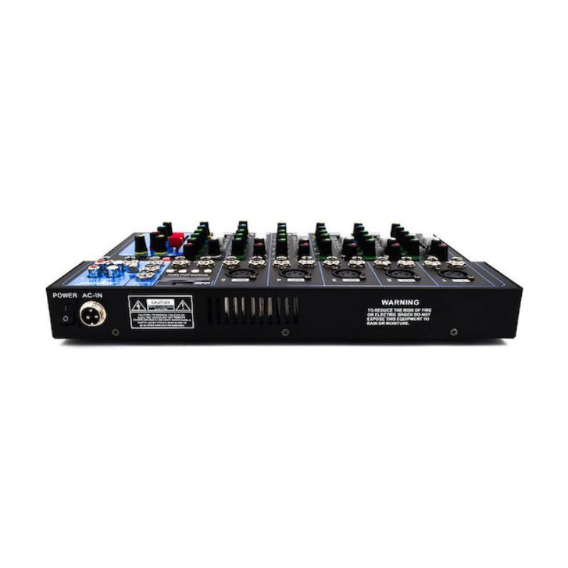 Andowl Επαγγελματική Κονσόλα Ήχου 7 Καναλιών Bluetooth USB Q-7L- Μίκτης Ήχου - Andowl Q-7L Professional 7-Channel Audio Mixer Console OEM