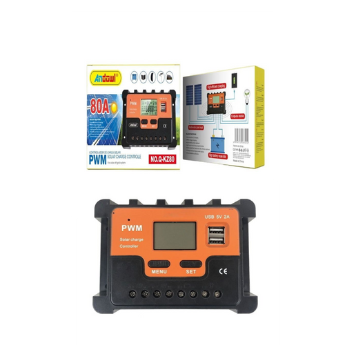Andowl Q-KZ80 Ρυθμιστής Φόρτισης 80Α - Solar charge control ANDOWL