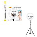 Andowl Επαγγελματικό Ring Light LED 18 Ιντσών με Τρίποδο και Βάσεις Κινητού Q-1800 - Professional 18 Inch LED Ring Light with Tripod and Phone Holders OEM