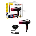 Andowl Πιστολάκι Μαλλιών 1600W Q-M688 - Hair Dryer OEM