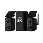 Andowl Ηλιακό Σύστημα Καμερών Ασφαλείας WiFi 8K με 2 Κάμερες No.TS2 - WiFi Solar Security Camera System OEM