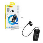 Andowl Ασύρματο Bluetooth Ακουστικό Clip-On με Δόνηση Q-EH730 - Wireless Bluetooth Clip-On Earphone