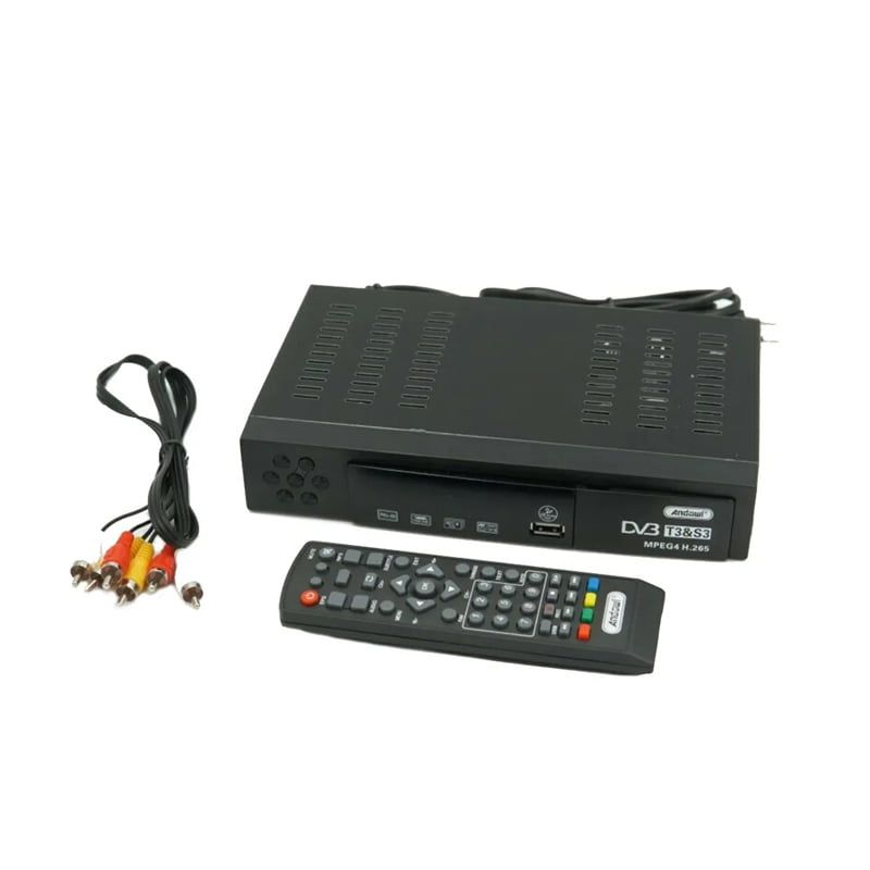 Andowl QY-H06 Ψηφιακός Δέκτης Mpeg-4 Full HD (1080p) Σύνδεσεις HDMI / USB ANDOWL