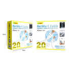 Andowl Καλώδιο δικτύου ethernet 20m 1000MHz U/UTP Cat.5e Q-T141 - Net Work Cable OEM