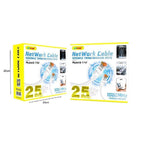 Andowl Καλώδιο δικτύου Ethernet 25m 1000MHz U/UTP Cat.5e Q-T152 - Net Work Cable ANDOWL