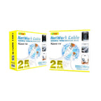 Andowl Καλώδιο δικτύου Ethernet 25m 1000MHz U/UTP Cat.5e Q-T152 - Net Work Cable ANDOWL