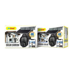 Andowl IP Κάμερα Παρακολούθησης Wi-Fi 1080p Full HD 4K Αδιάβροχη Μπαταρίας με Αμφίδρομη Επικοινωνία Q-SX80 4G+5G SIM - Solar Camera Wireless Smart ANDOWL