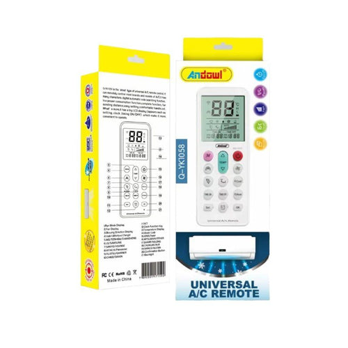 Andowl Universal Τηλεχειριστήριο για Κλιματιστικό Q-YK1058 - Universal A/C remote control ANDOWL