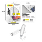 Andowl Q-ZJ2 Μετατροπέας Αντάπτορας 3.5mm σε Lightning - Lightning to 3.5mm Audio Jack Cable ANDOWL