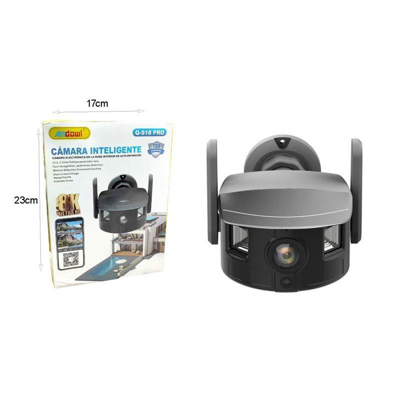 Andowl Κάμερα παρακολούθησης Wi-Fi 8K Ultra HD Q-S18 Pro - Smart Camera ANDOWL