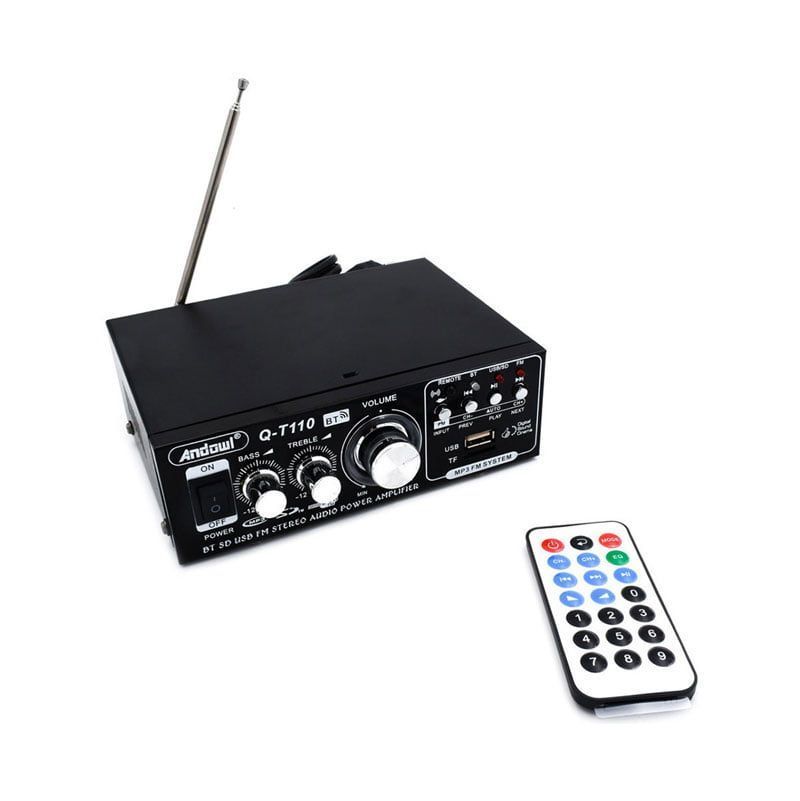 Andowl Τελικός Ενισχυτής Hi-Fi Stereo Q-T110 Max - Karaoke Reverberation Power Amplifier ANDOWL