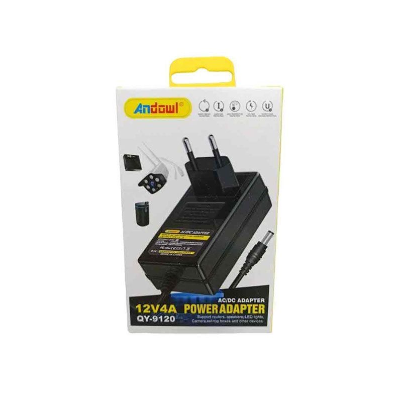 Andowl Universal Τροφοδοτικό 12V4A Q-DC9120 - AC/DC Power Adapter ANDOWL