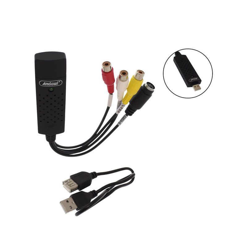 Andowl Αντάπτορας Video Capture για Laptop / PC και σύνδεση USB-A Q-HD31 ANDOWL