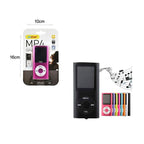 Andowl MP4 Player με οθόνη 1.8″ χωρίς εσωτερική μνήμη QPOD5 - Κόκκινο OEM