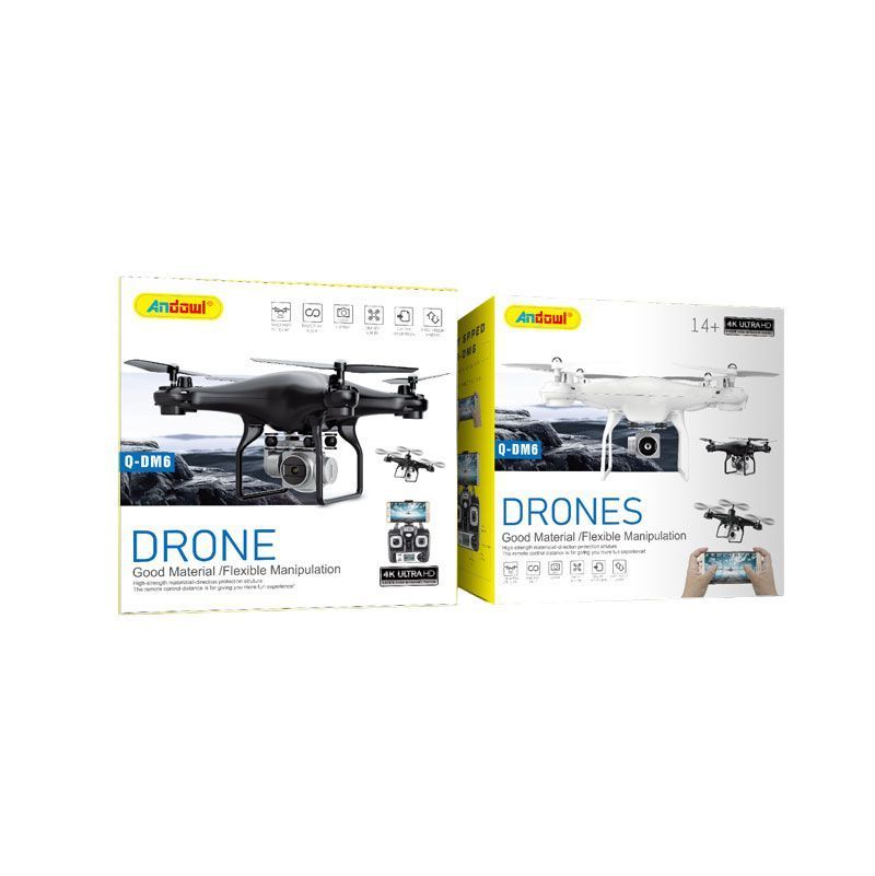 Andowl Επαγγελματικό Drone Λήψης & Εγγραφής 4Κ HD Q-DM6 - Drone HD Camera ANDOWL