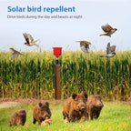 Andowl Ηλιακός Συναγερμός IP55 Q-BJ900 - Solar Alarm Pir Outdoor OEM