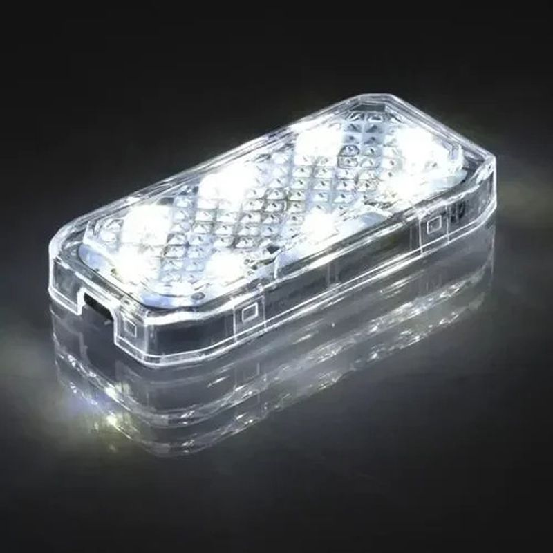 Andowl Διακοσμητικό φωτιστικό LED αφής λευκού φωτισμού για αυτοκίνητο Q-D301- Car touch light ANDOWL