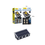 Andowl Επιτοίχιος Ηλιακός Προβολέας RGB με 8LED Q-TY007 - Solar Gardenlight Q-TY007 OEM