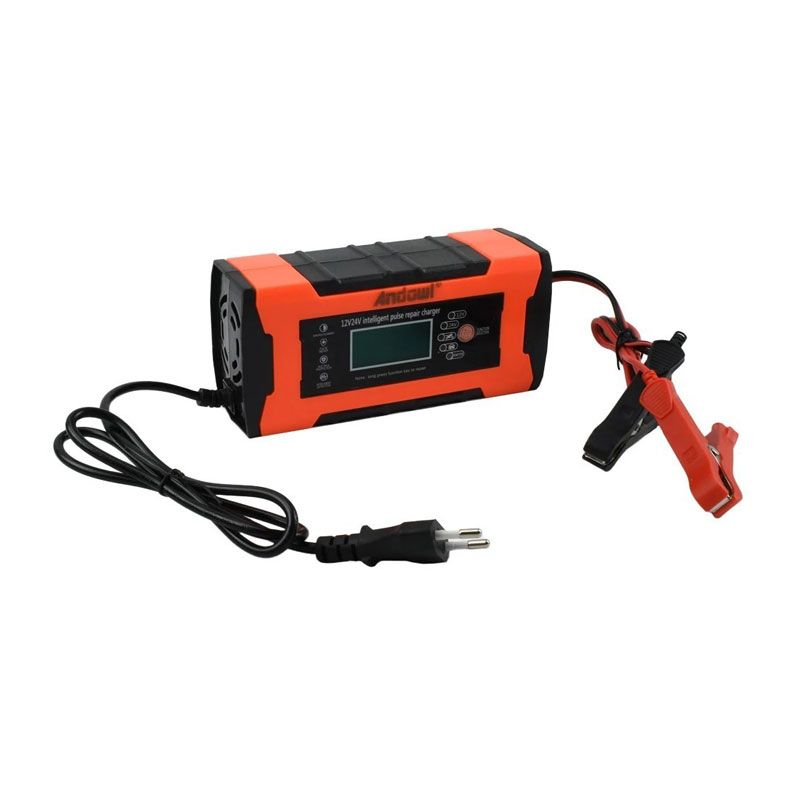 Andowl Φορτιστής Μπαταρίας Αυτοκινήτου 12/24V Q-DP672 - Rerair Charger ANDOWL